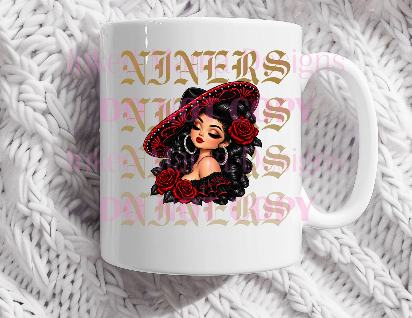 Sombrero Girl Coffee Mugs