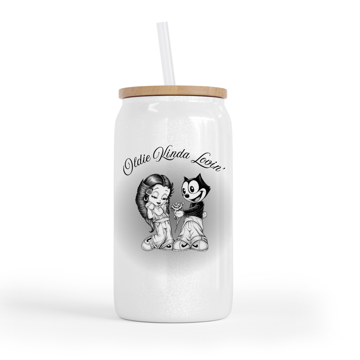 Oldie Kinda Lovin glass can