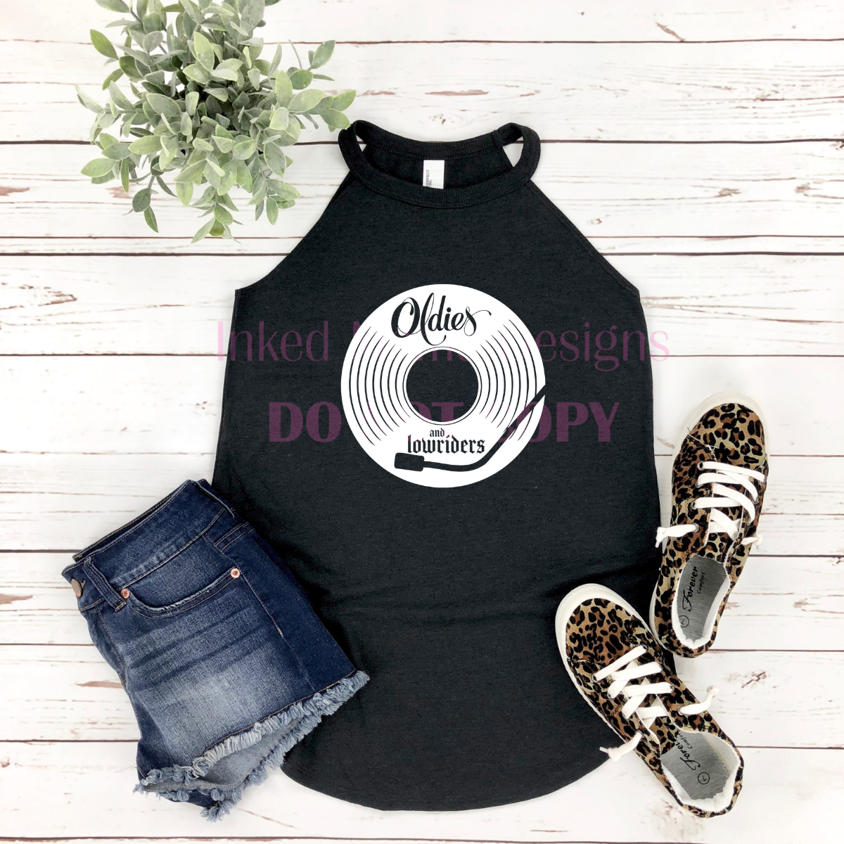 Oldies Record Tee or Tank