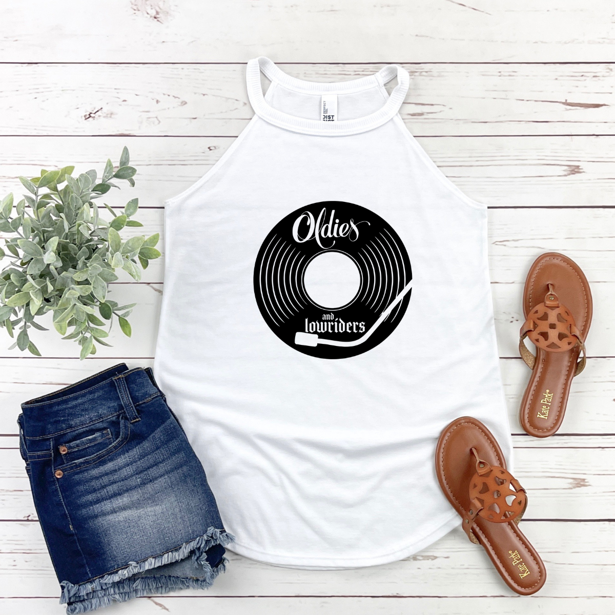 Oldies Record Tee or Tank