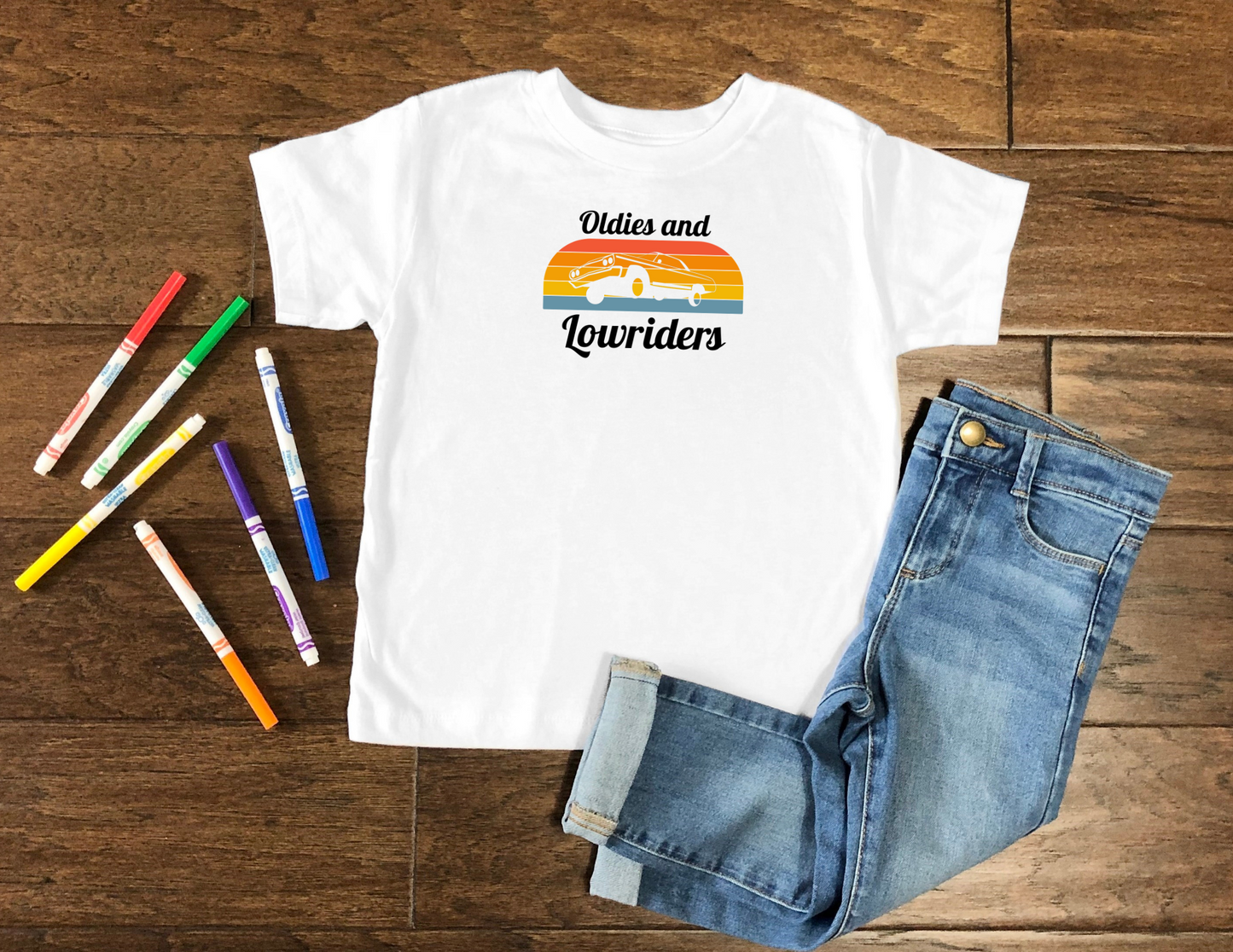 Oldies and Lowriders Kids Tee