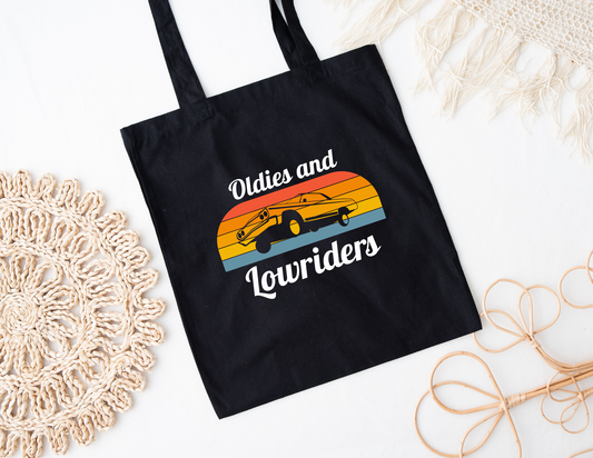Oldies and Lowriders Tote Bag