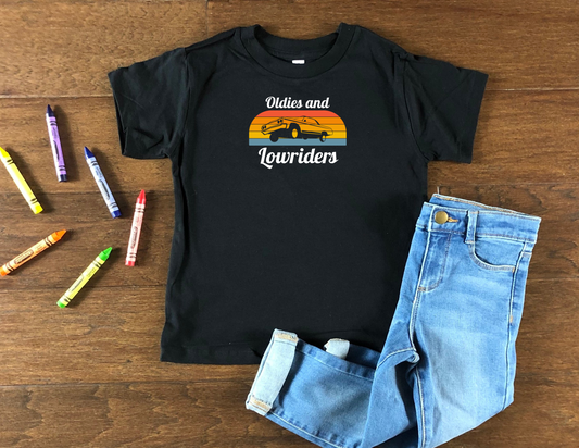 Oldies and Lowriders Kids Tee