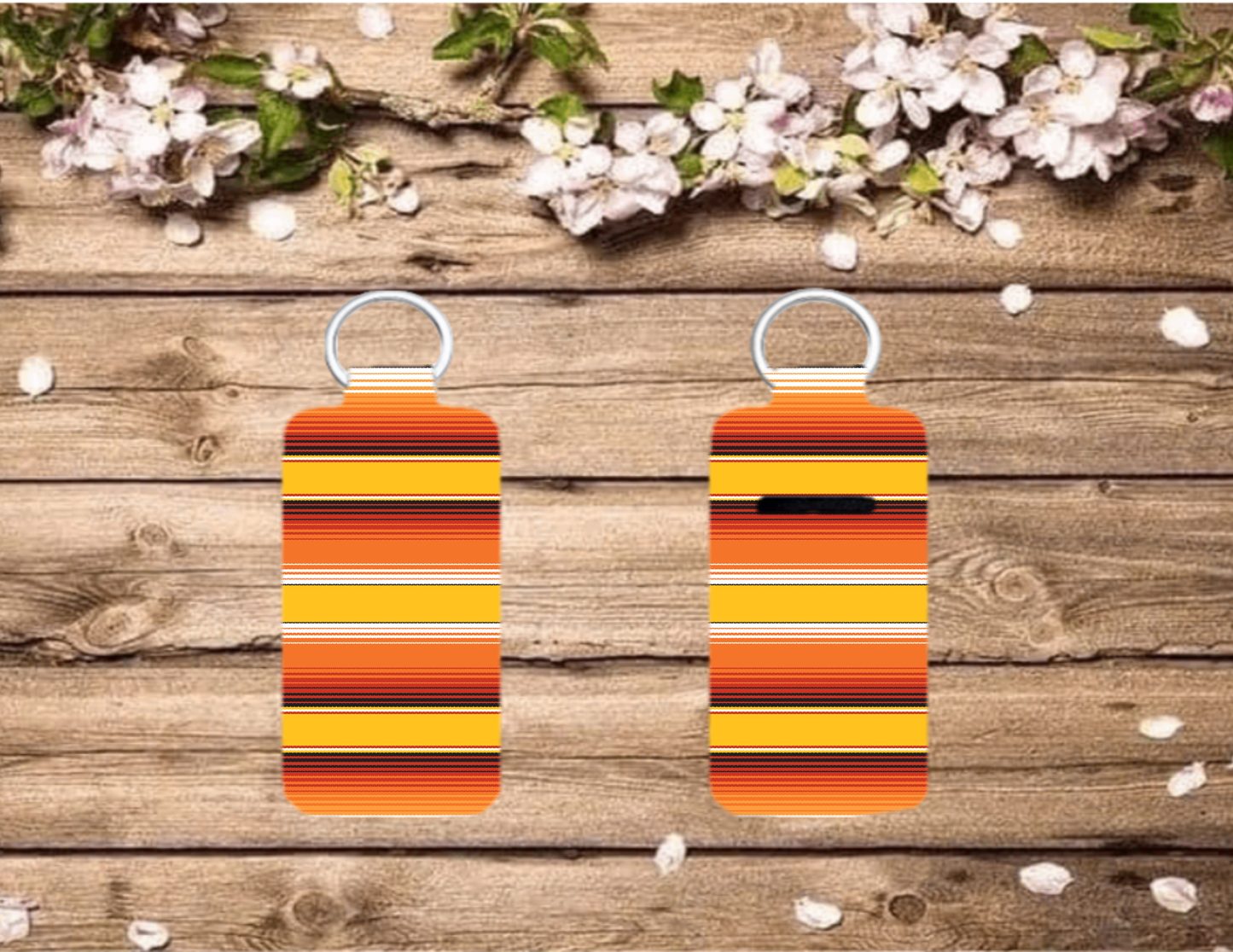 Sarape Chap Stick Keychain (choose color)