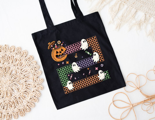 Pac-Ghost Tote Bag