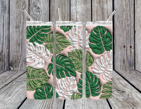 Palm Leaves Tumbler