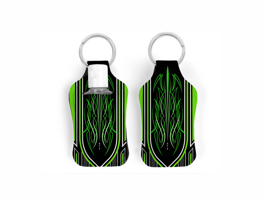 Hand Sanitizer Keychain-Green