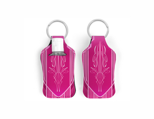 Hand Sanitizer Keychain-Pink