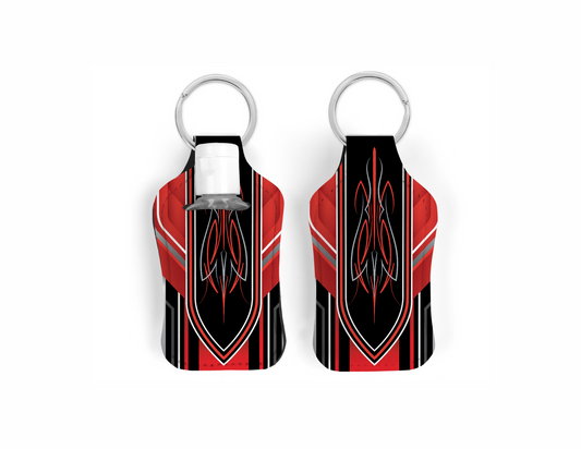 Hand Sanitizer Keychain-Red