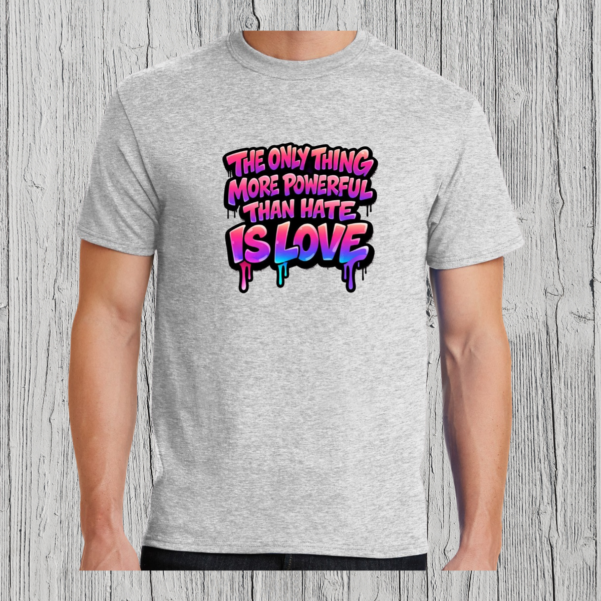 Powerful Love (color) apparel