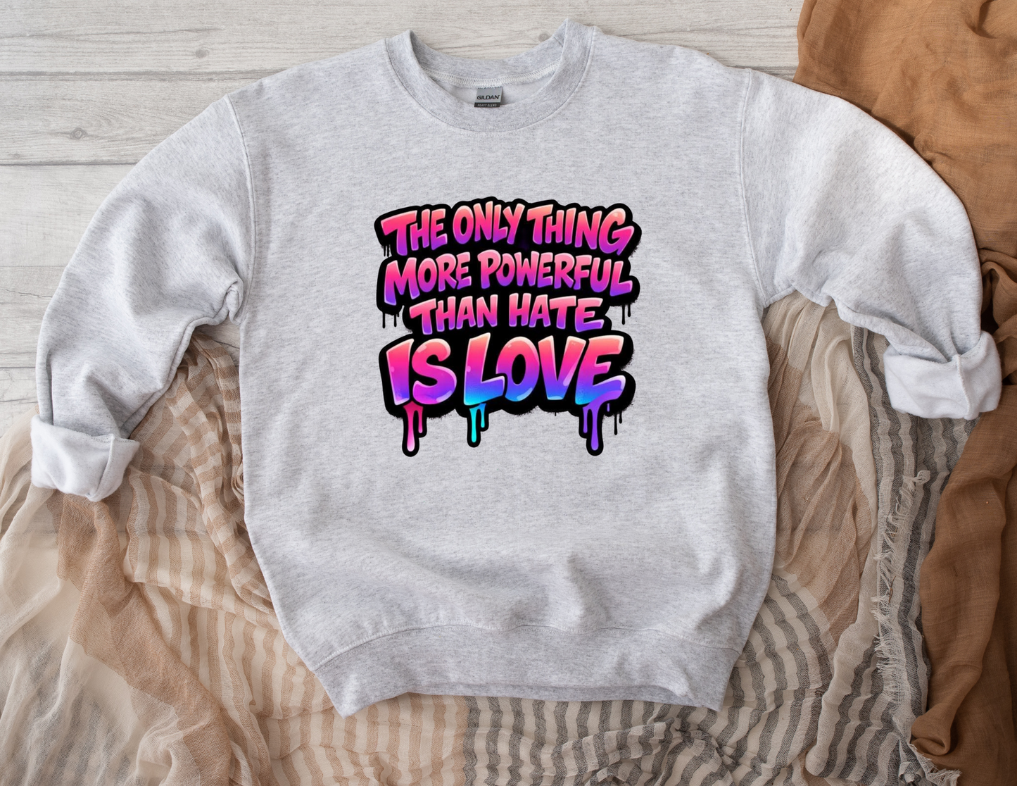 Powerful Love (color) apparel