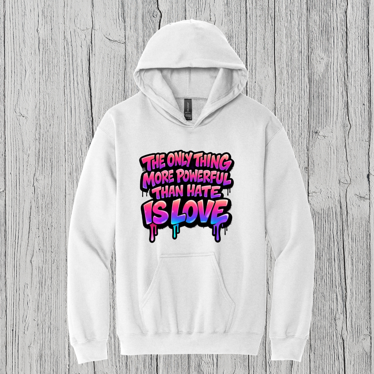 Powerful Love (color) apparel