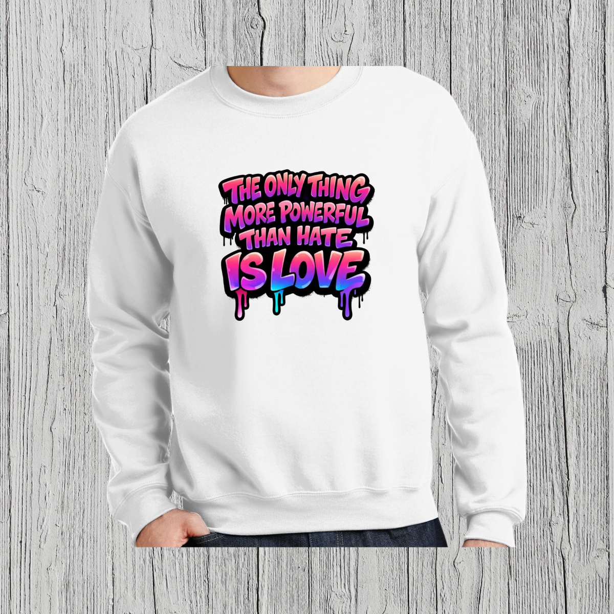 Powerful Love (color) apparel