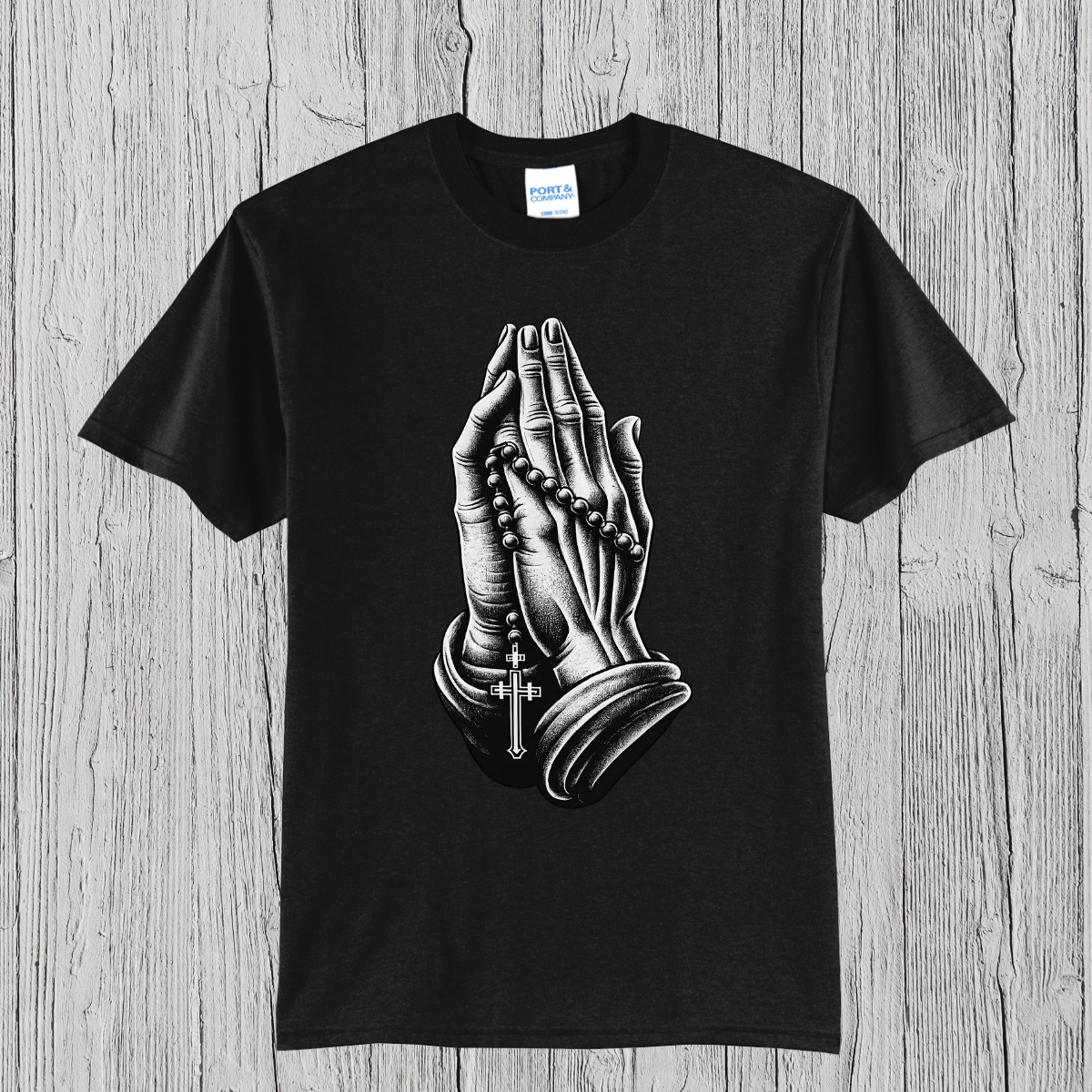 Praying Hands apparel