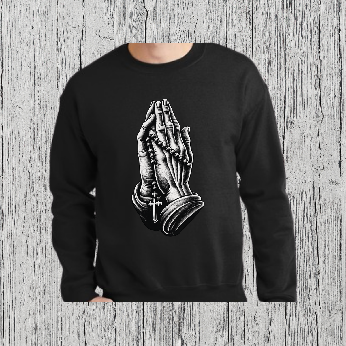 Praying Hands apparel