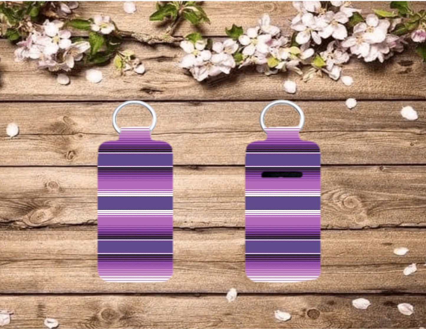 Sarape Chap Stick Keychain (choose color)