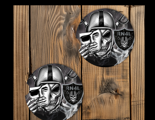 Car Coasters-Raider set of 2