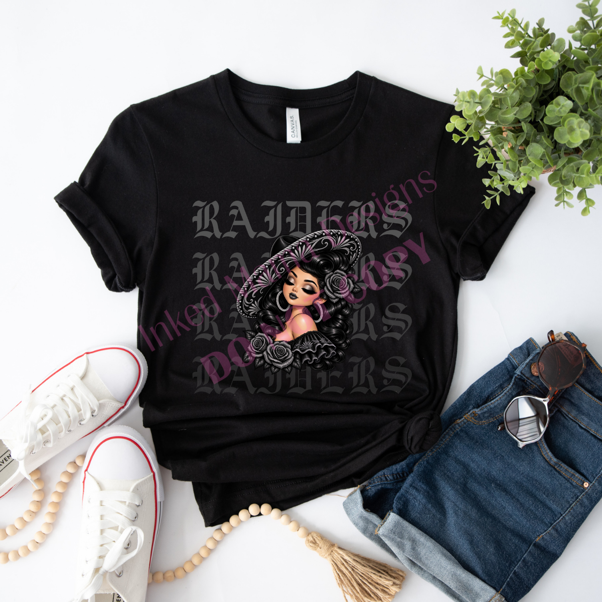 Sombrero Girl Tee