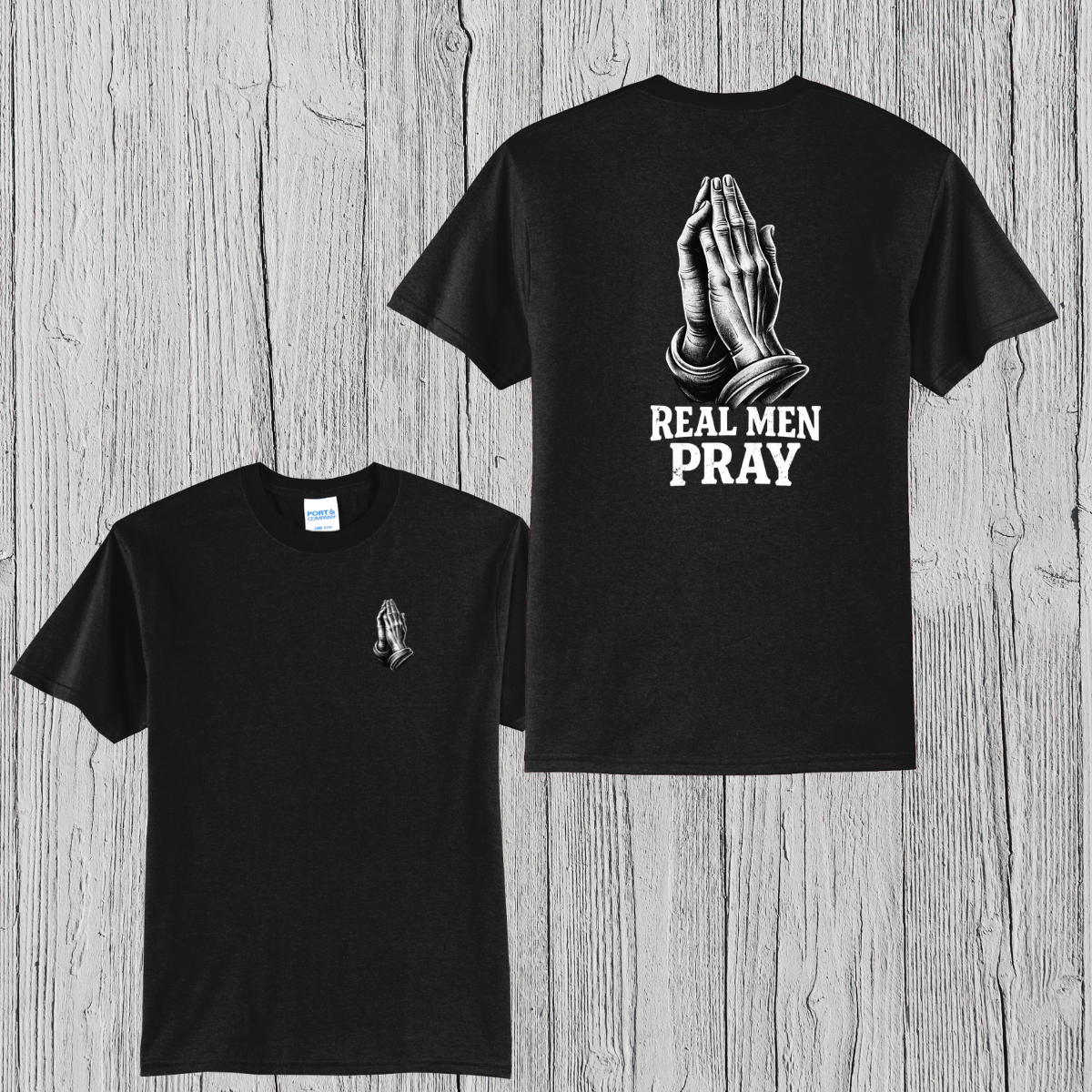 Real Men Pray apparel