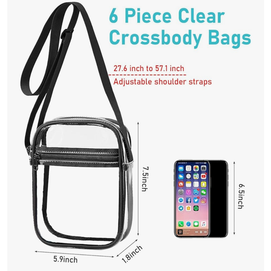 Clear Cross Body (choose option)