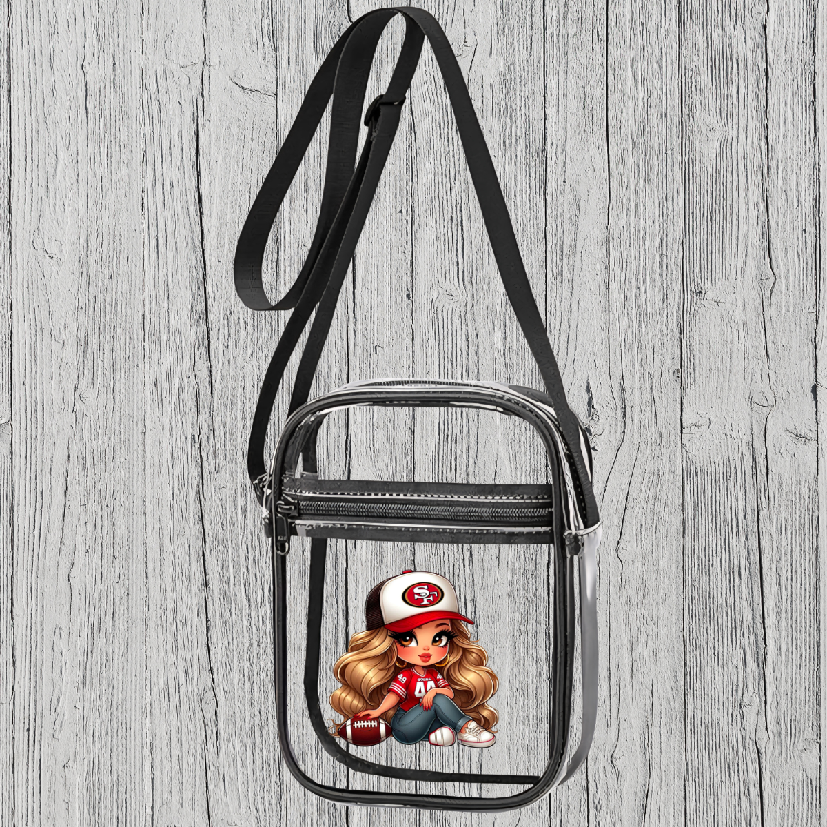 Clear Cross Body (choose option)