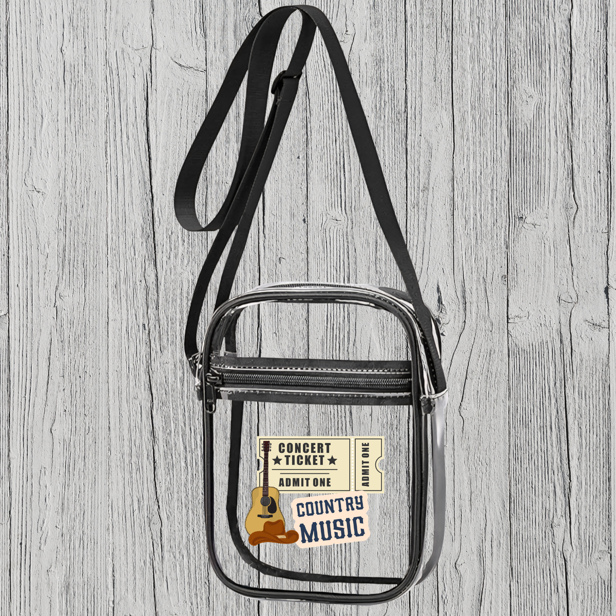 Clear Cross Body (choose option)