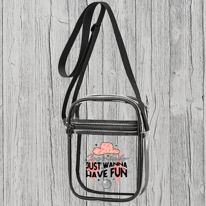 Clear Cross Body (choose option)