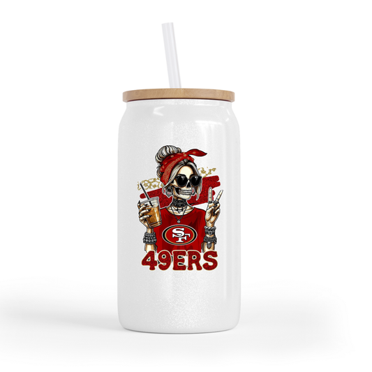 SF/RN Iced Coffee Glass Can