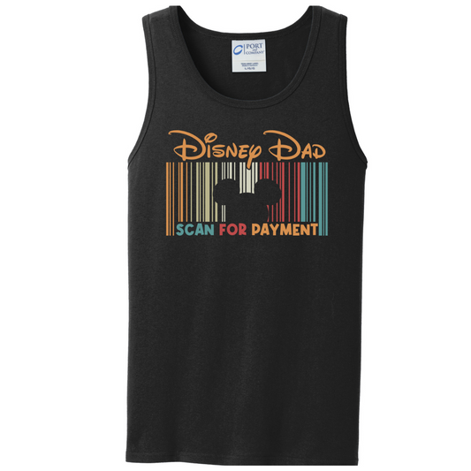 Scan for Payment Mens Tank