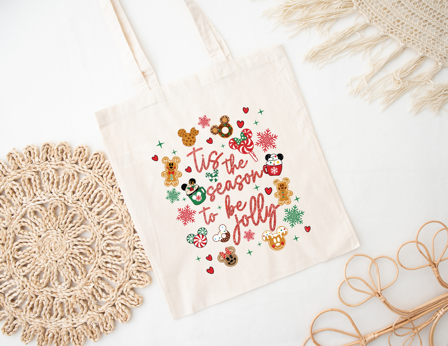 Season to be Jolly tote bag