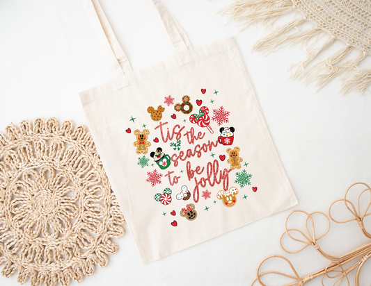 Season to be Jolly tote bag
