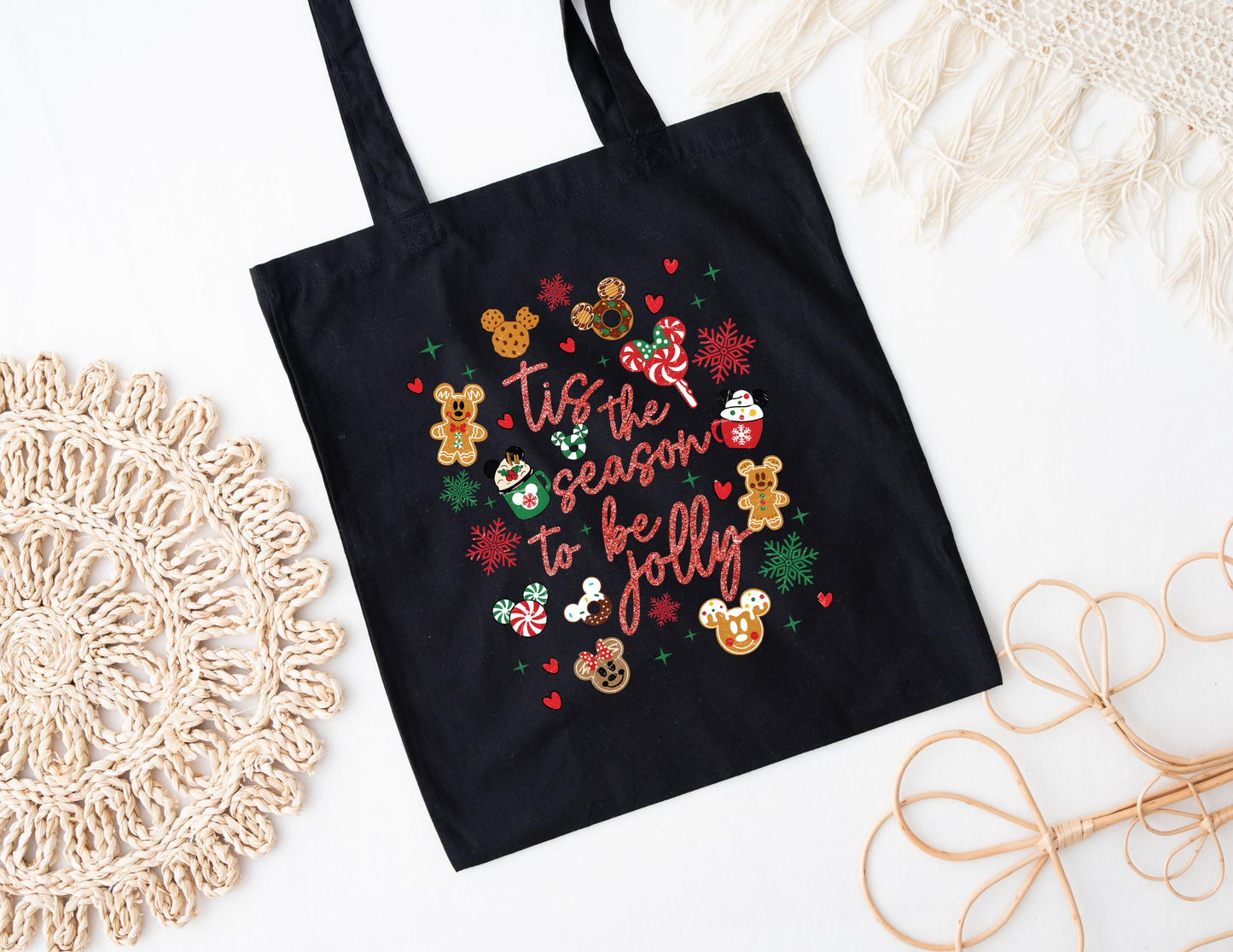 Season to be Jolly tote bag