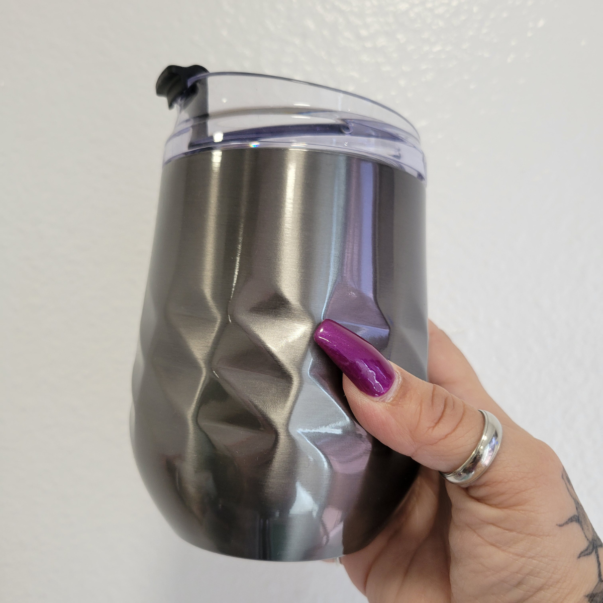 Slate Grey insolated cup - 14 oz.