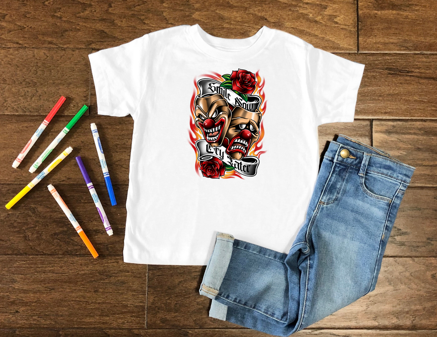 Smile Now Cry Later Kids Tee