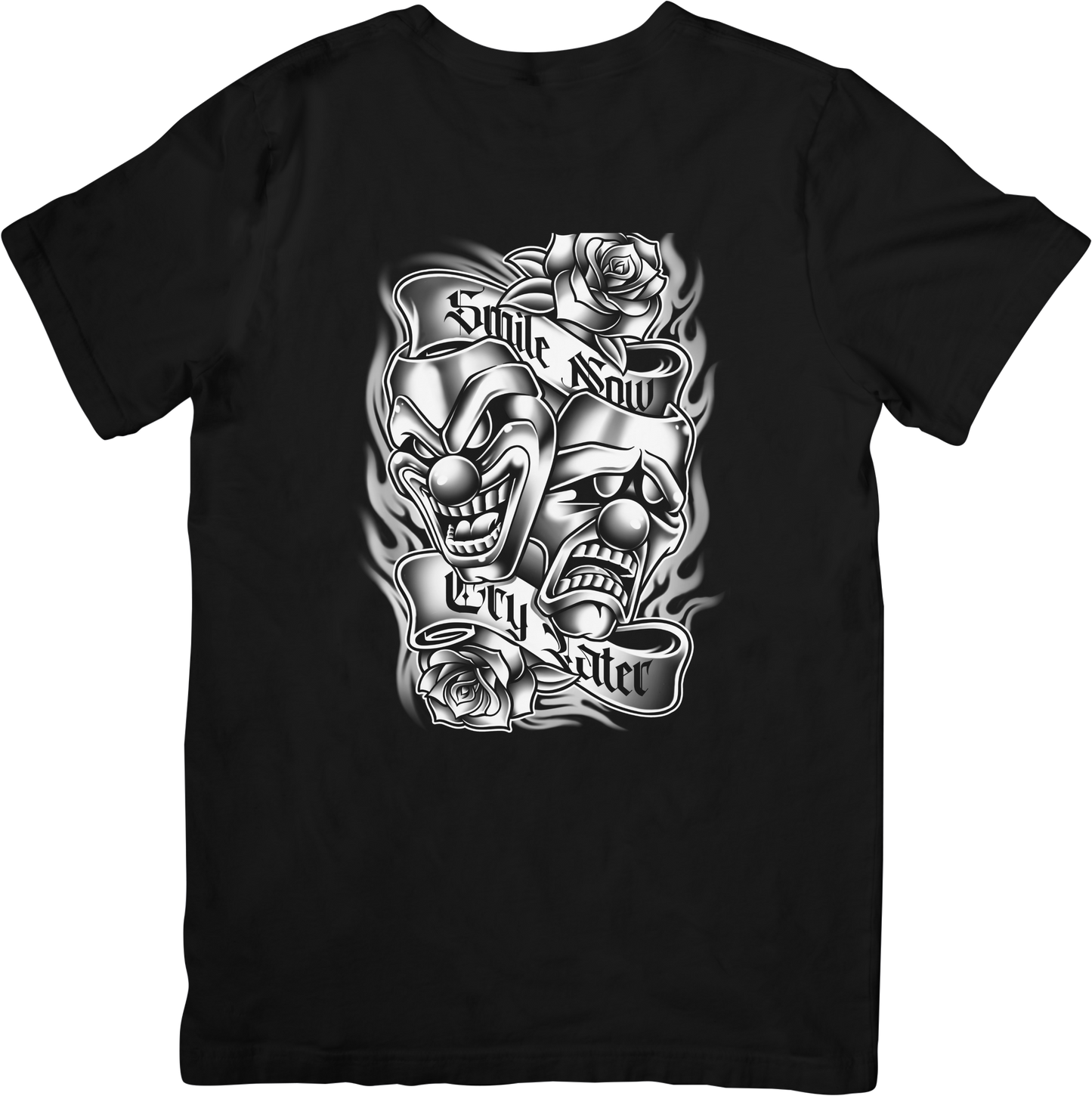 Smile Now, Cry Later blk/wht Tee