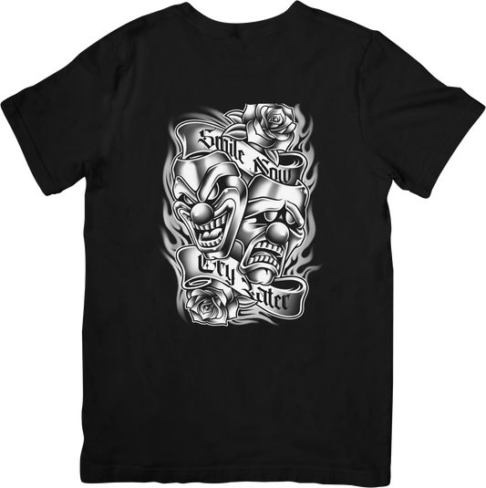 Smile Now, Cry Later blk/wht Tee
