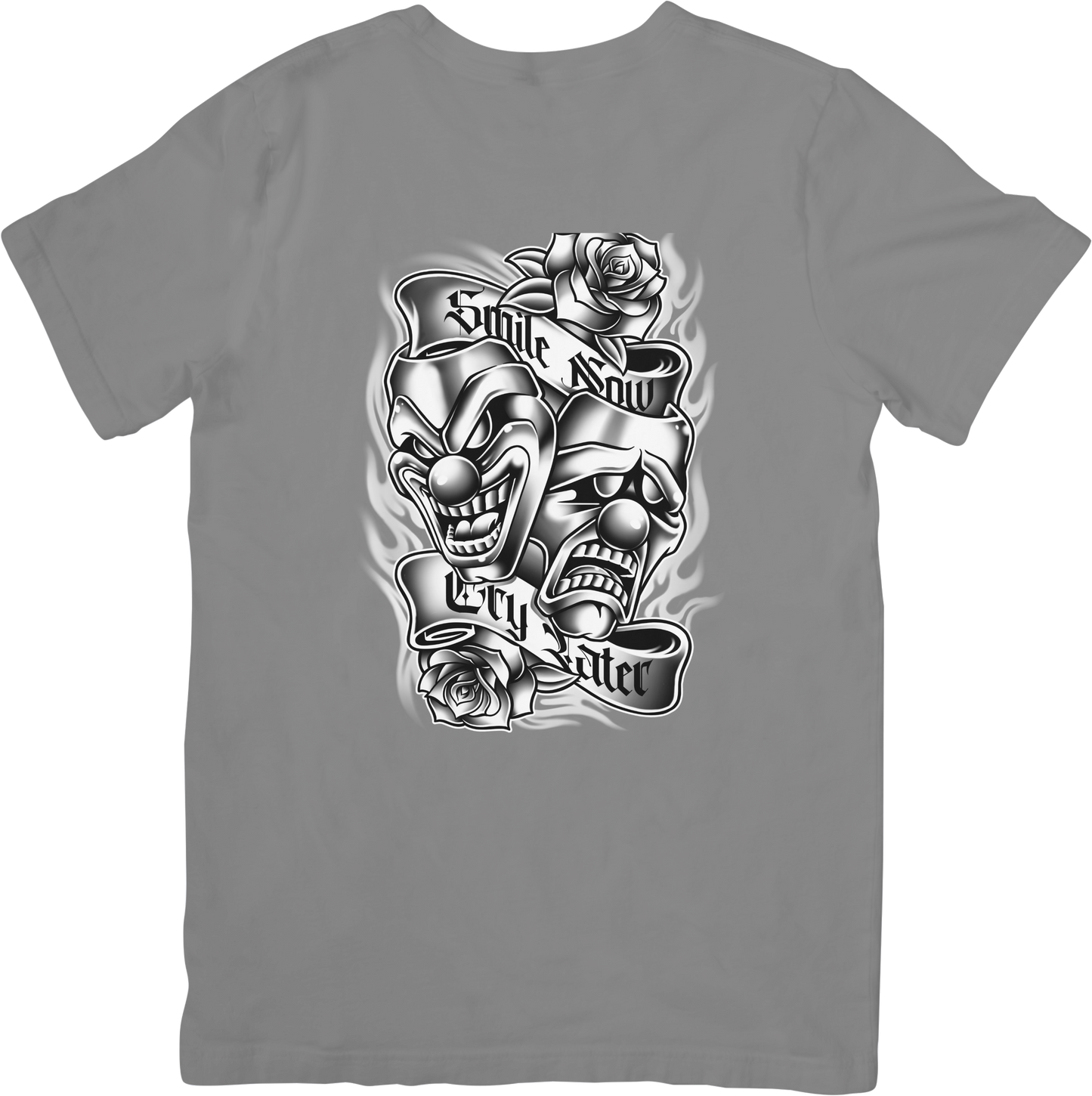 Smile Now, Cry Later blk/wht Tee
