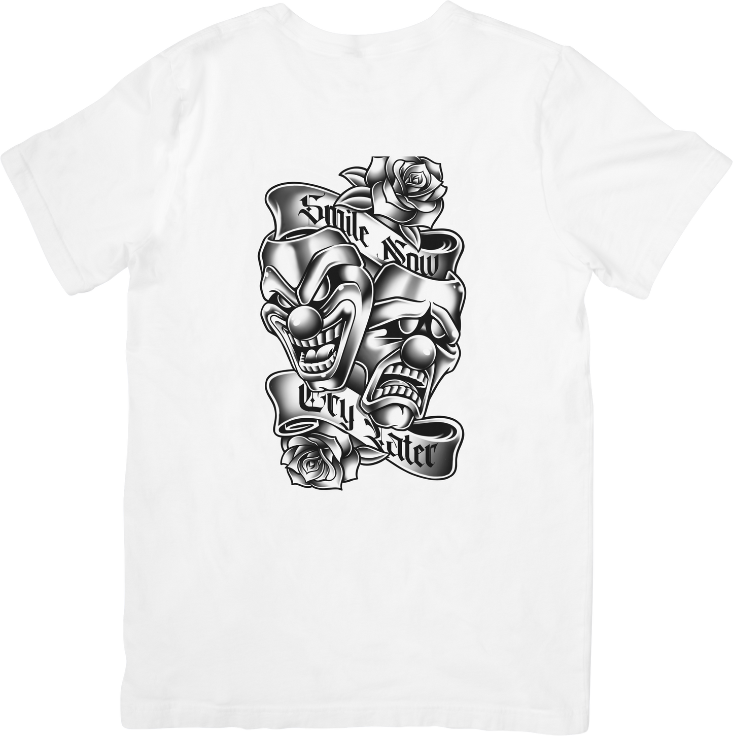 Smile Now, Cry Later blk/wht Tee