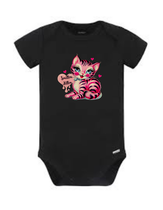 Smitten Kitten onesie