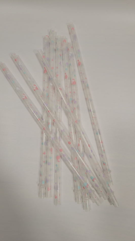 Pastel Mouse Straws