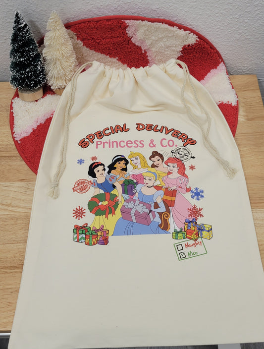 Princess Special Delivery GIft Sack