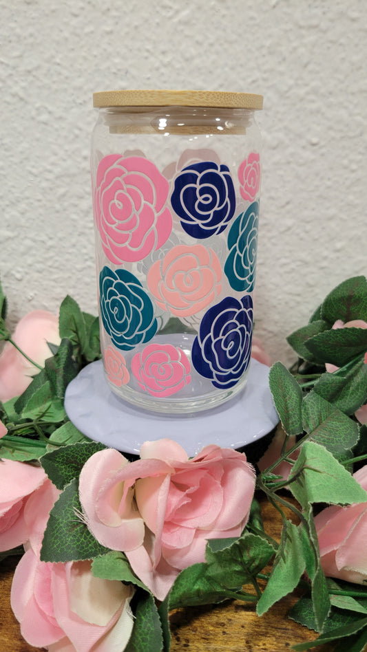 Roses (teal)
