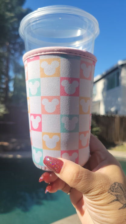 Pink Magic Cup Cozie (Medium/Large)