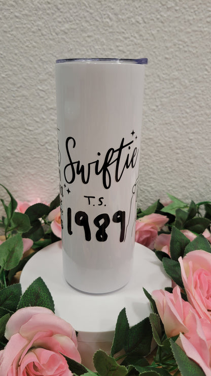 T Swift (clear) Tumbler