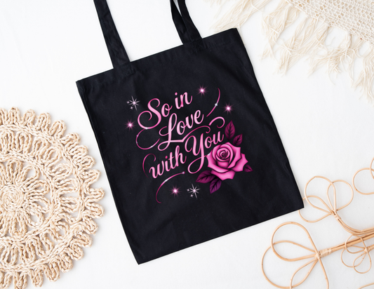 So in Love Tote Bag (choose color)