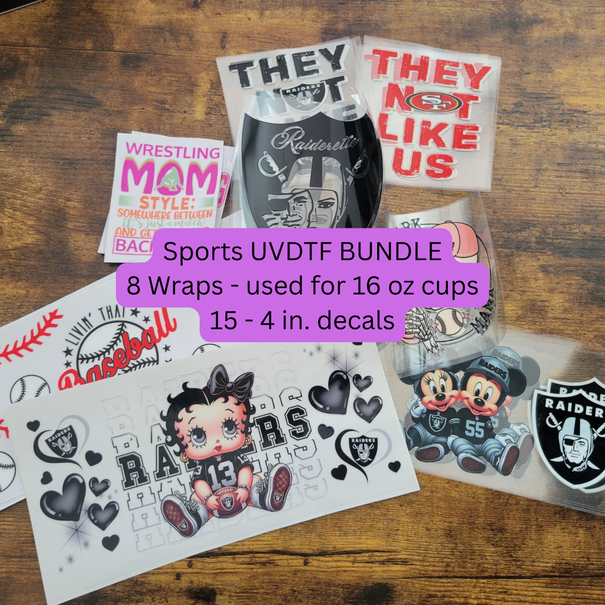 UV DTF Sports Bundle