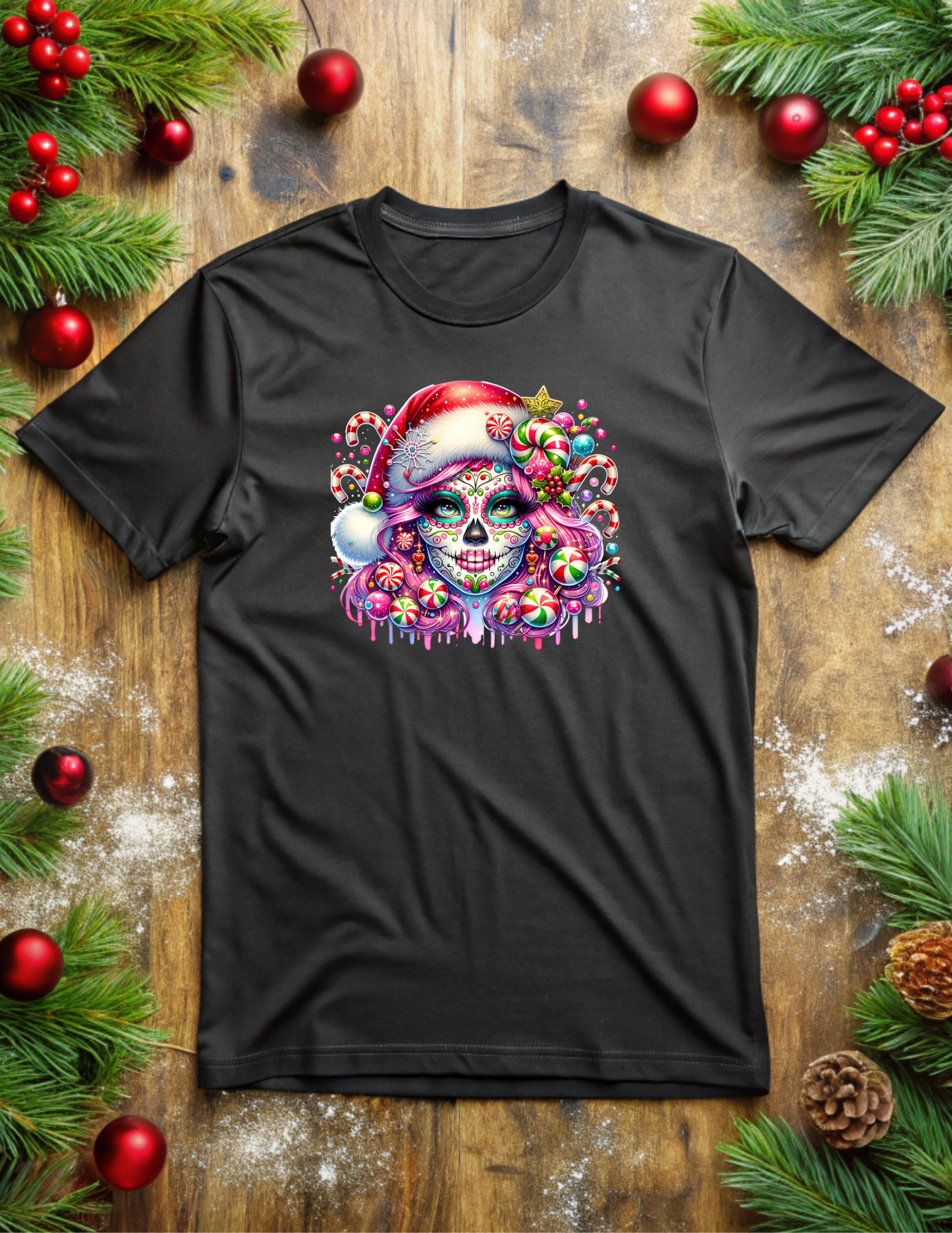 Sugar Skull Christmas Tee/Sweatshirt