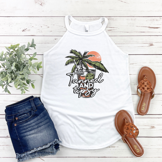 Tanned and Tipsy Tank Top