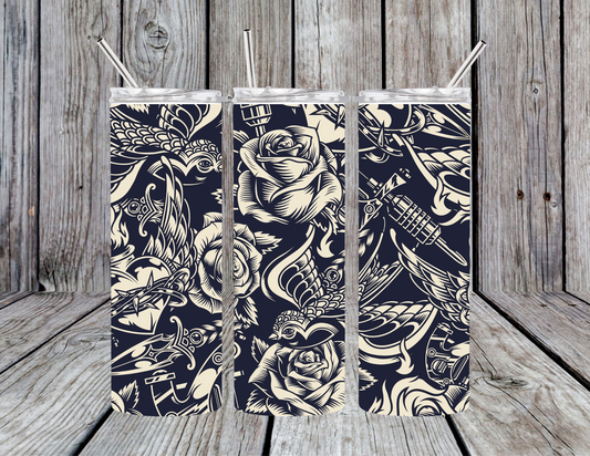 Tattoo tumbler