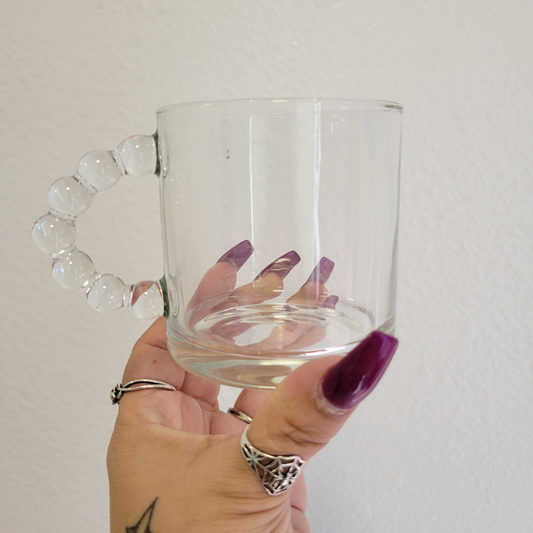 Pearl Glass Tea Mug 8 oz.